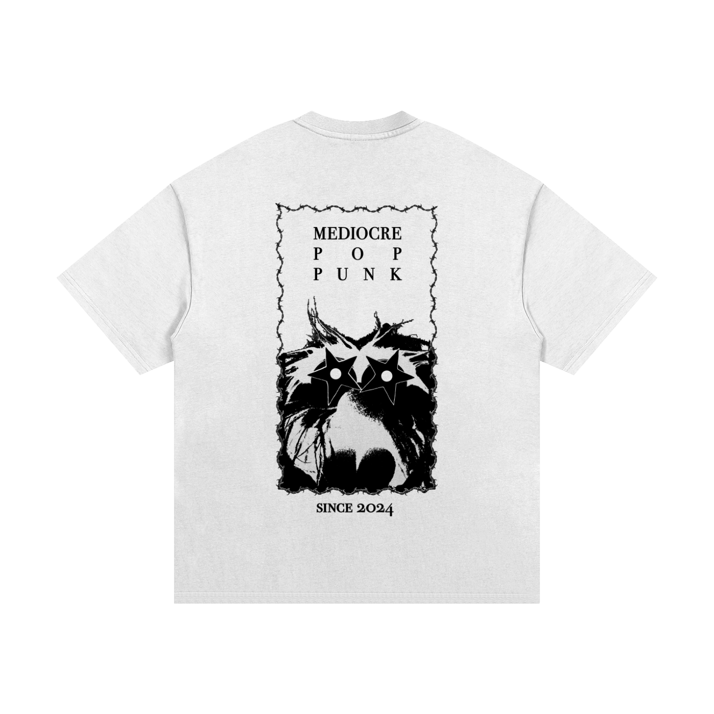 White Mediocre Since 2024 T-Shirt
