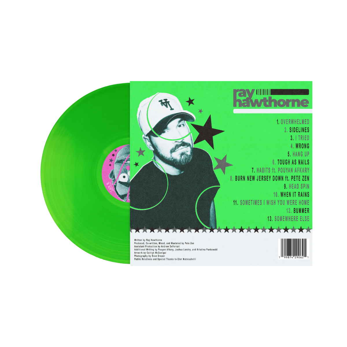 Ray Hawthorne Can't Be Trusted 180g Vinyl Record GREEN